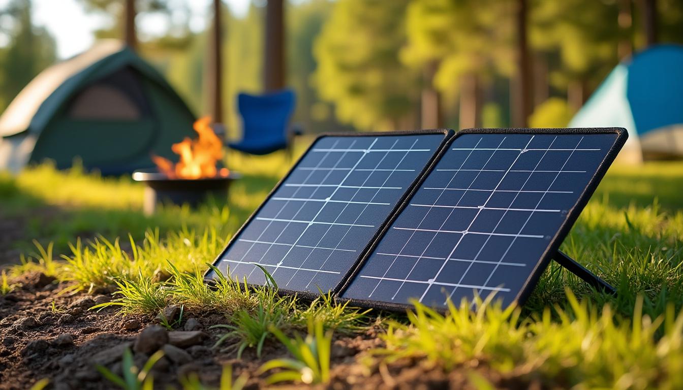 découvrez le panneau solaire pliable 4w 12v : un chargeur de batterie compact et efficace, idéal pour booster vos aventures et recharger vos appareils pendant vos voyages en toute autonomie.