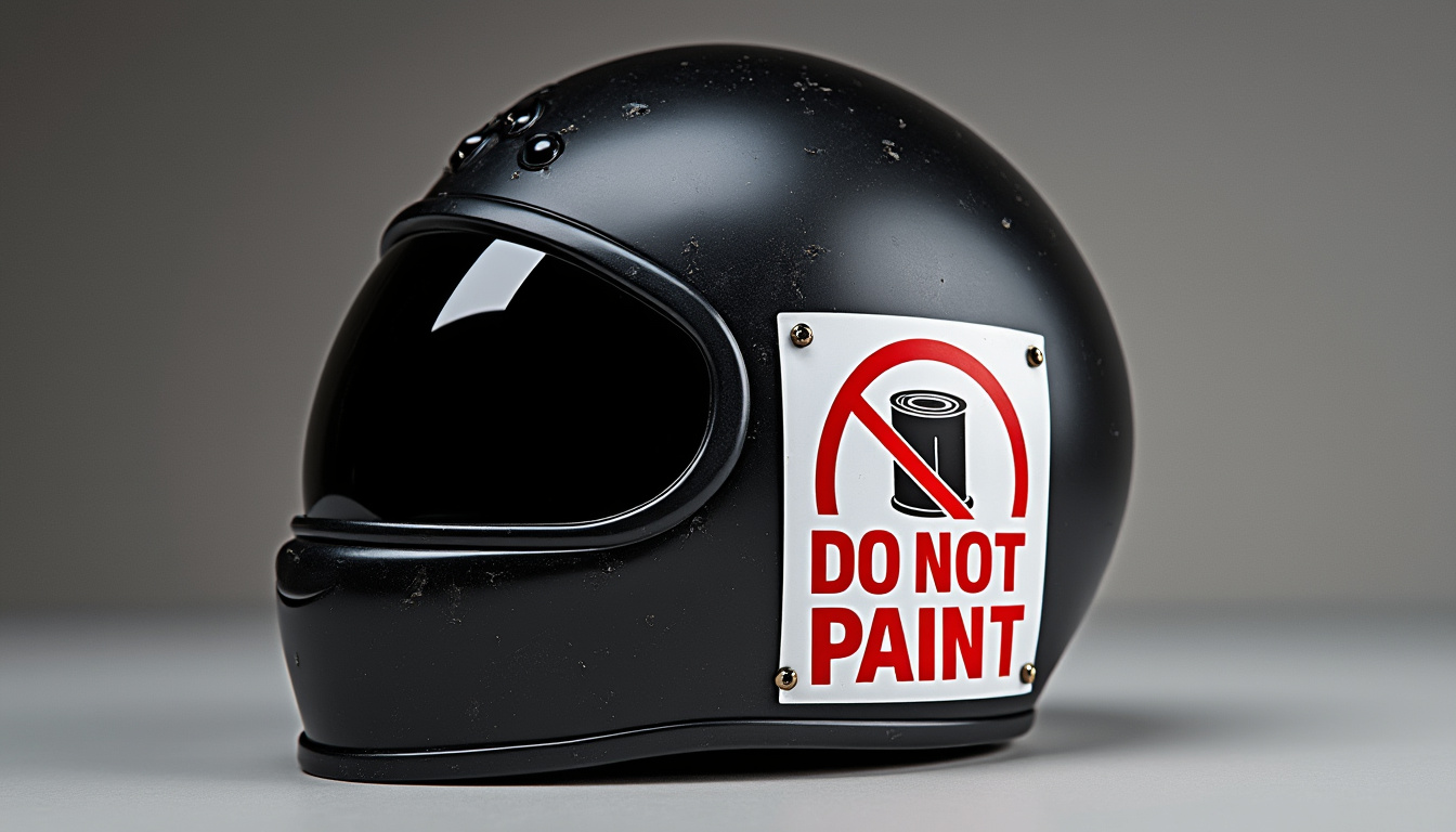 découvrez pourquoi il est interdit de peindre un casque moto homologué et quels risques cela peut représenter pour votre sécurité et votre assurance. protégez-vous en connaissant la réglementation.