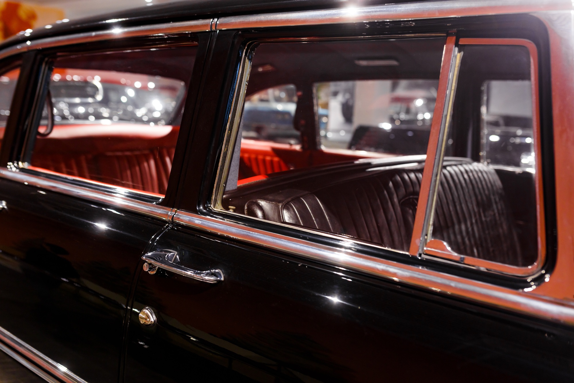 Classic car close-up