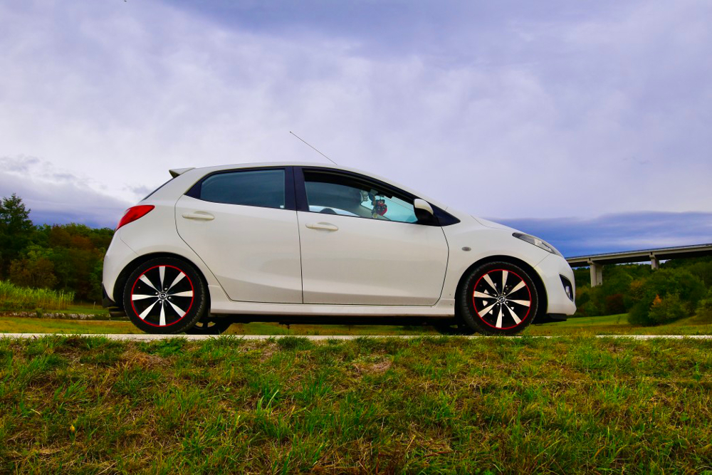 positionner une voiture