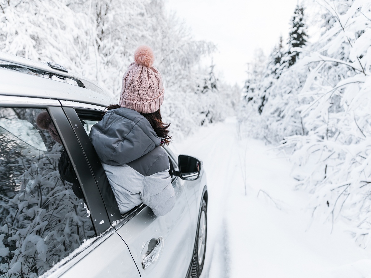 voyager en voiture hiver